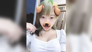 《台灣情侶洩密》非常可愛的雙眼皮美女和男友的私密視訊遭曝光 4