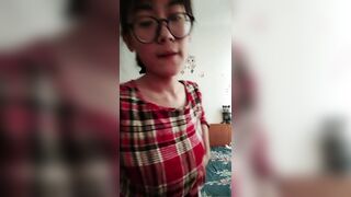 美女程茹裸照影片被男友流出 1