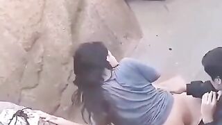大雞男和他的紋身女友打野戰