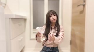 日本模特兒新手媽媽 講解吸奶器操作教學-31