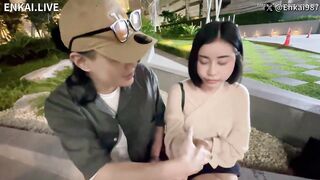 台灣AV恩凱 Enkai987曼谷街上巧遇短髮爆乳泰可愛的Fah 第一集就出包!!!