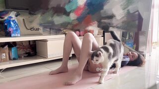 富二代和極品女友之間的日常影片被曝光-055