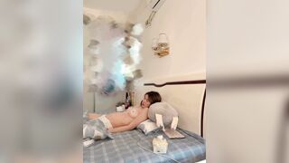 富二代和極品女友之間的日常影片被曝光-021