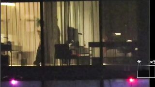 【五星級酒店窗外偷拍】情侶內射合集 (4)